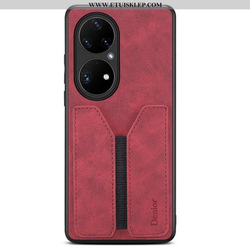 Futerały do Huawei P50 Pro Elastyczne Etui Na Karty Denior